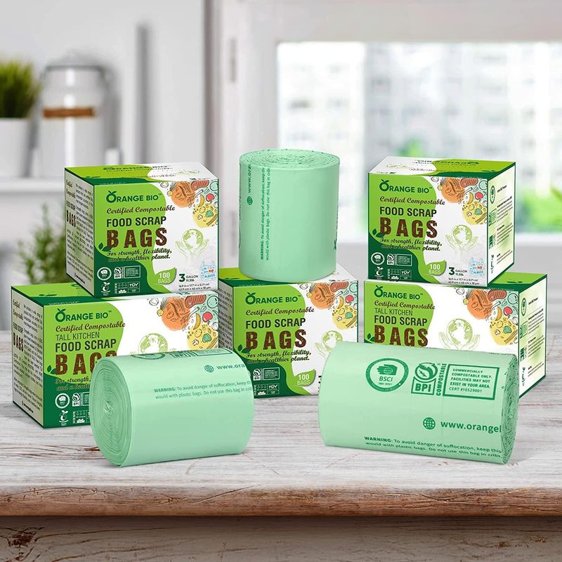 BPI 100% Home Compostable Kitchen Bags