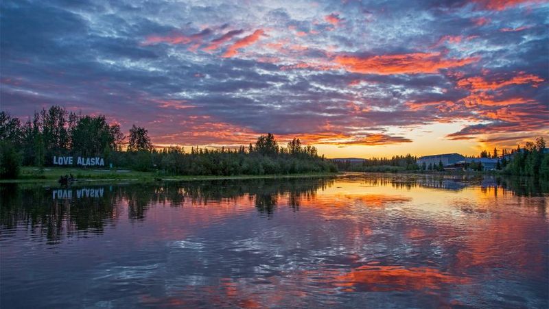 Summer in Fairbanks if auroras aren’t visible