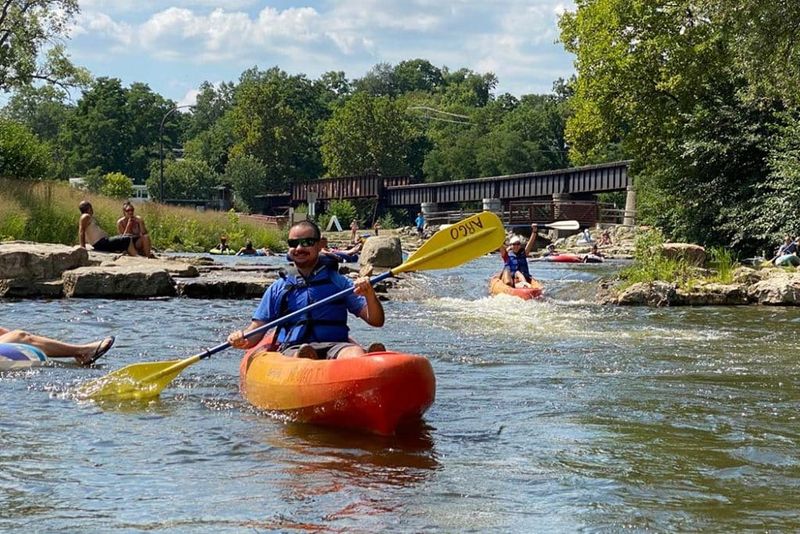 Paddle and Explore Along the Huron River