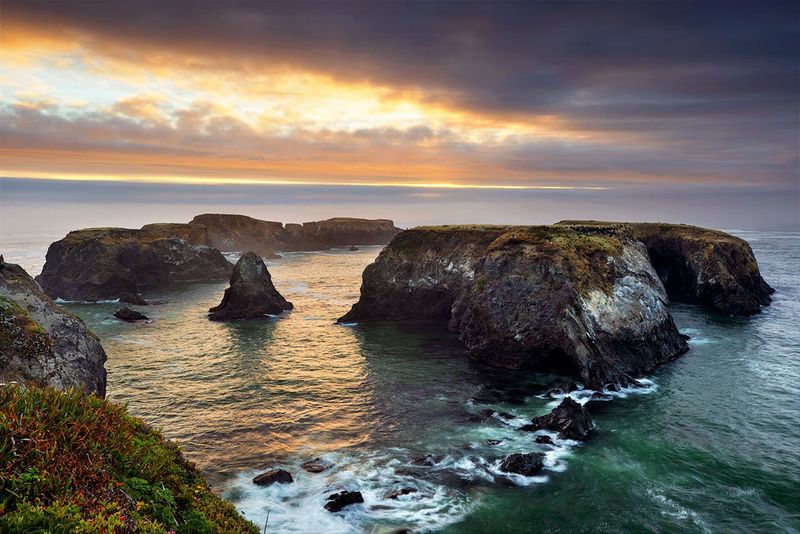 Mendocino Headlands Bluffs (Mendocino, California) — Irish-Style Sea Cliffs