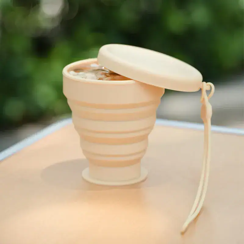Collapsible Reusable Coffee Cup