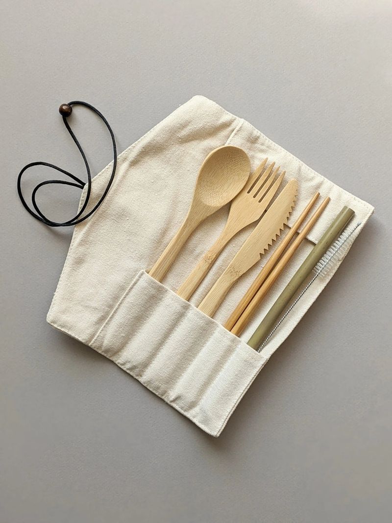 Bamboo Travel Utensil Set