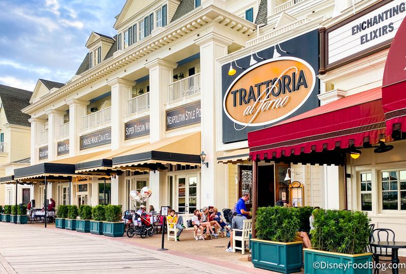 Trattoria al Forno (Disney’s BoardWalk, WDW)