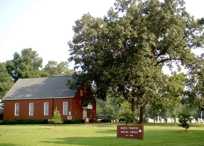 Visit Ancient Sardis Primitive Baptist Church Cemetery