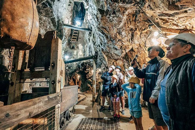 Underground Gold Mine Tours at Mollie Kathleen