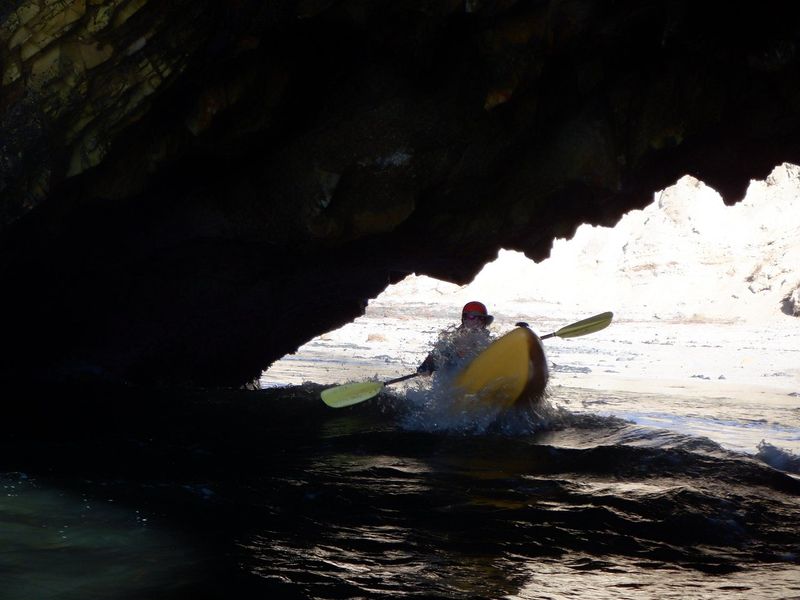 Sea Caves You Can Paddle Into