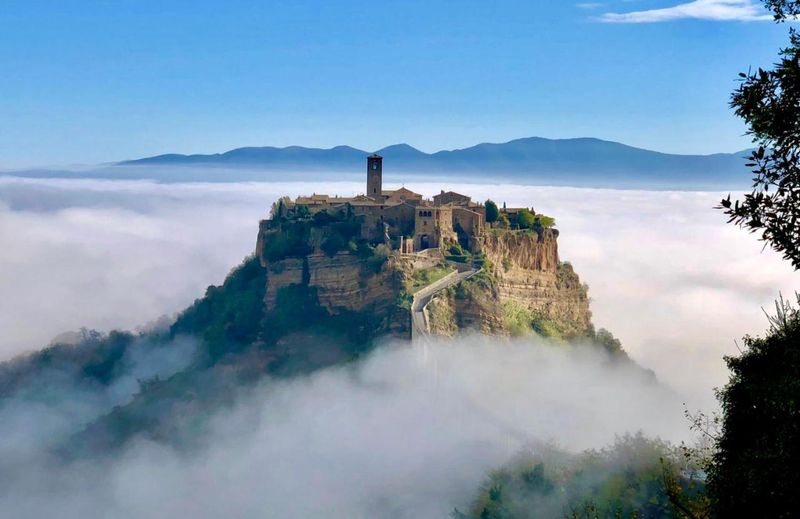 A Town Floating in the Clouds