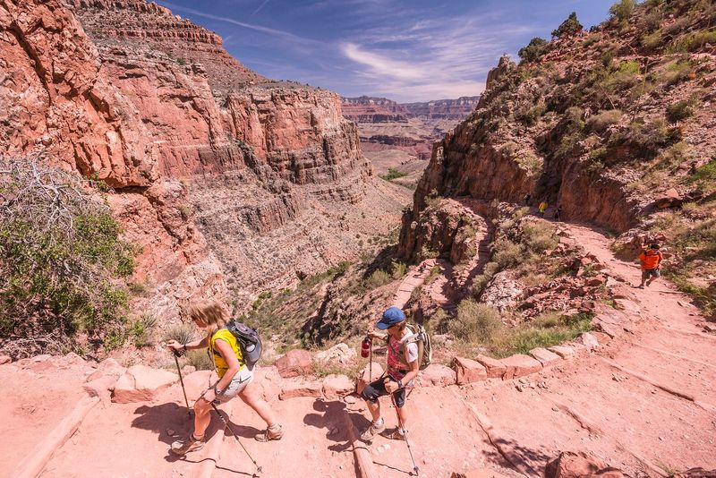 Bright Angel Trail, Grand Canyon National Park (AZ)