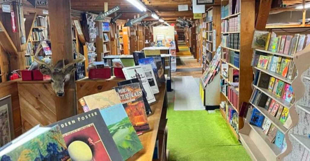 This Giant Ellsworth Book Barn Is a Full-Day Adventure for Readers