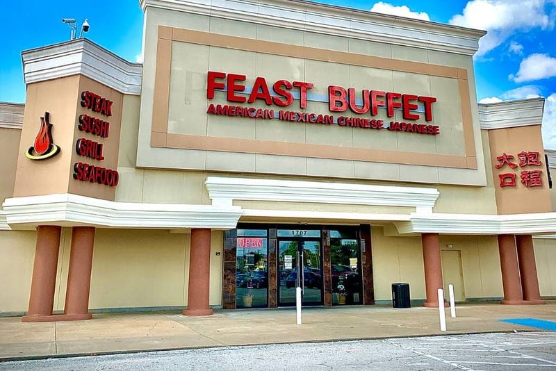 It’s billed as the largest buffet in Texas.