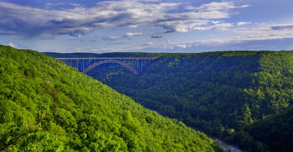 This West Virginia Bridge Lets You Walk 876 Feet Above the River