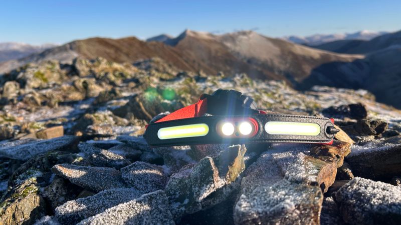 Headlamp with Rechargeable Battery