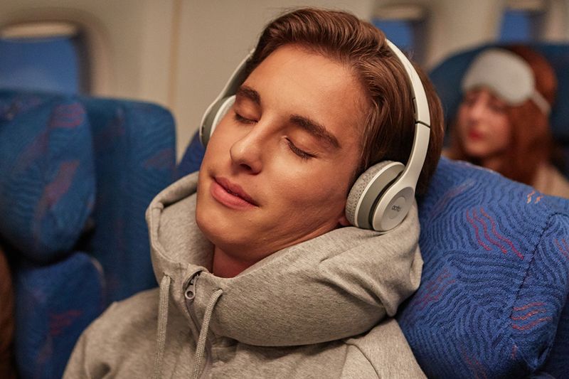 Inflatable Hoodie Pillow