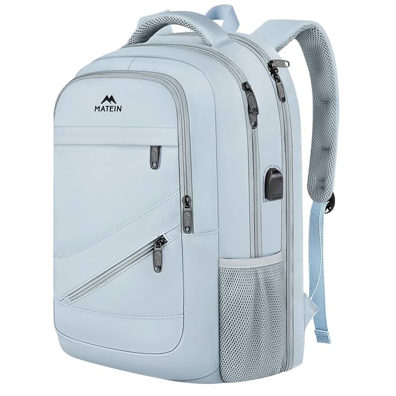 Matein Anti-Theft Laptop Backpack: Stylish Security for Modern Professionals
