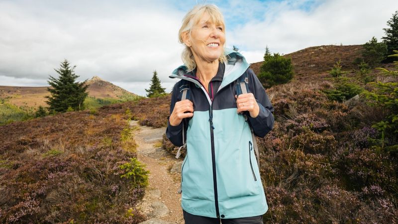 Lightweight rain shell (simple zips, big pockets)