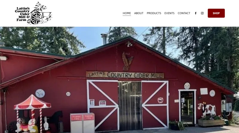 Apple Cider Donuts at Lattin's Country Cider Mill & Farm