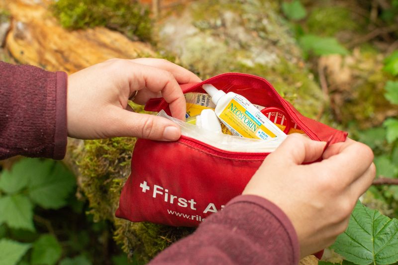 First Aid Kit Plus Paper Tape for Blisters