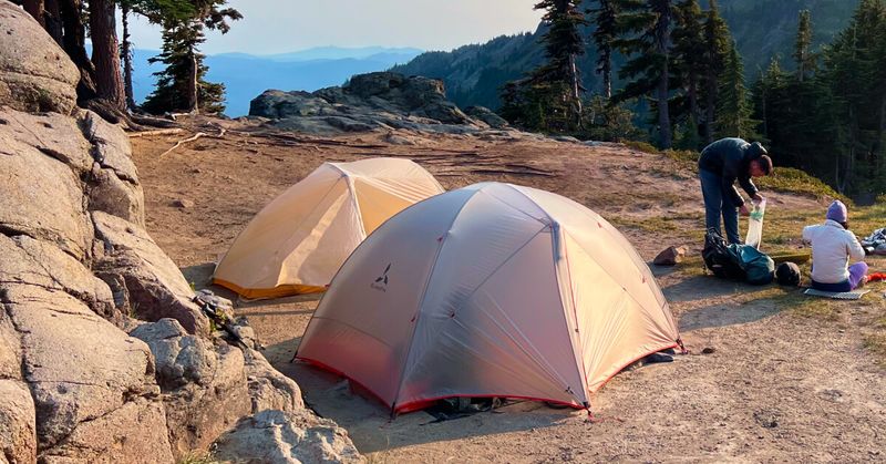 Start with the “Big Three”: shelter, sleep system, pack.