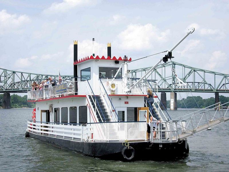 Arrive by Historic Sternwheeler for an Authentic Experience
