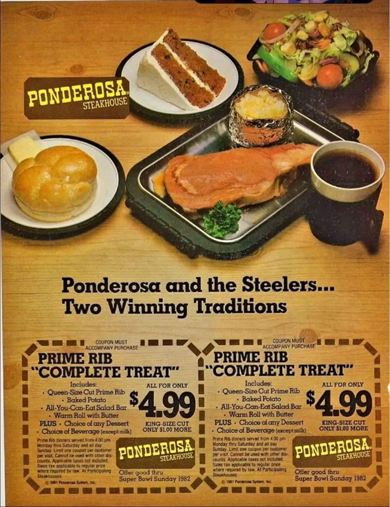 Ponderosa's Ribeye Sandwich