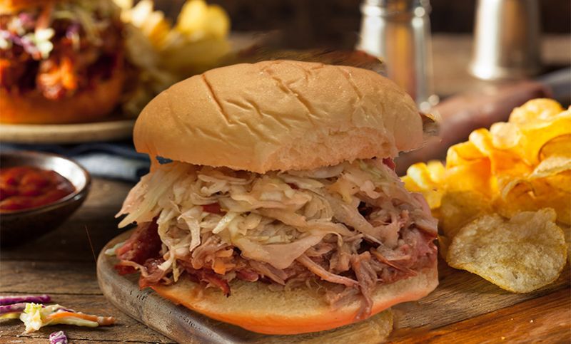 10. The Pulled Pork Sandwich at The Barbecue Center, Lexington
