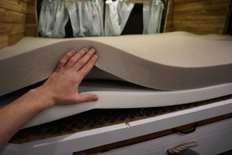 Short-Queen or Full-Size Memory Foam Mattress