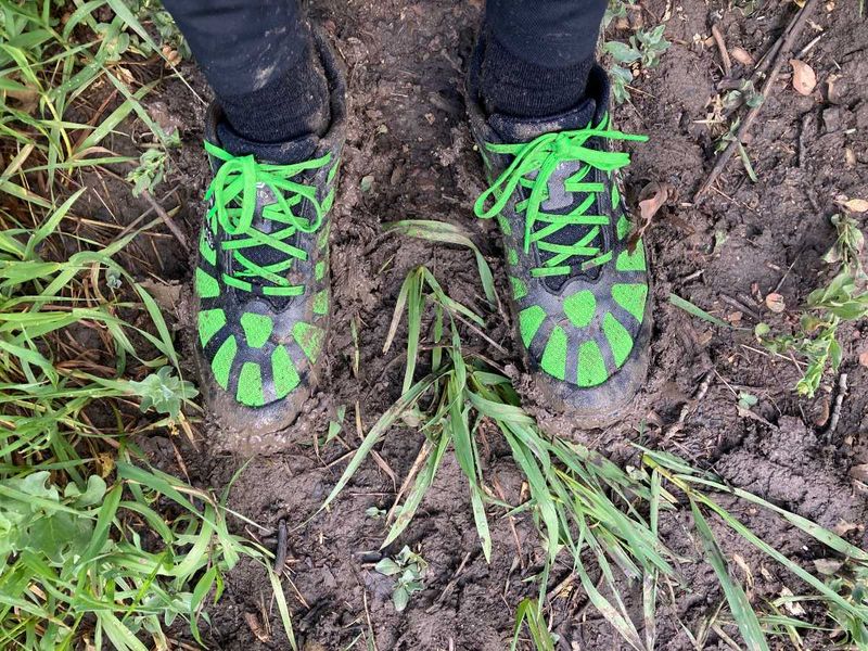 Footwear: mix traction, protection, and drainage