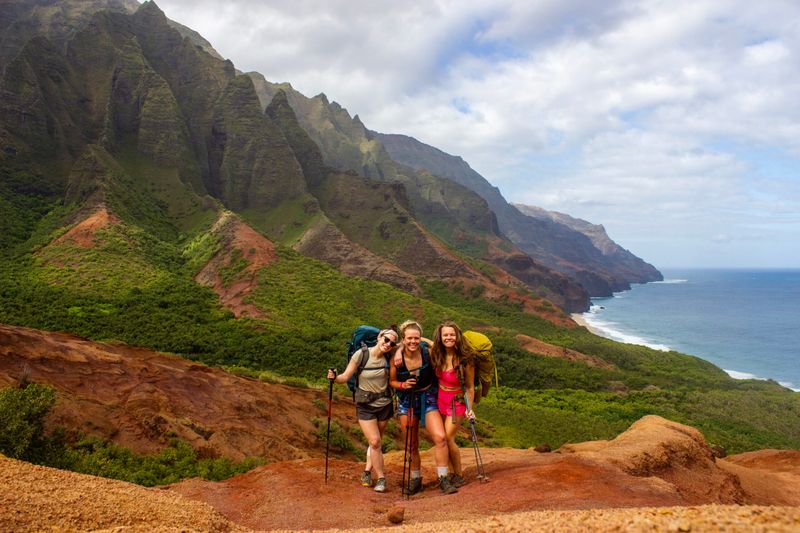 Kalalau Trail, Kauaʻi (Hawaiʻi, USA)
