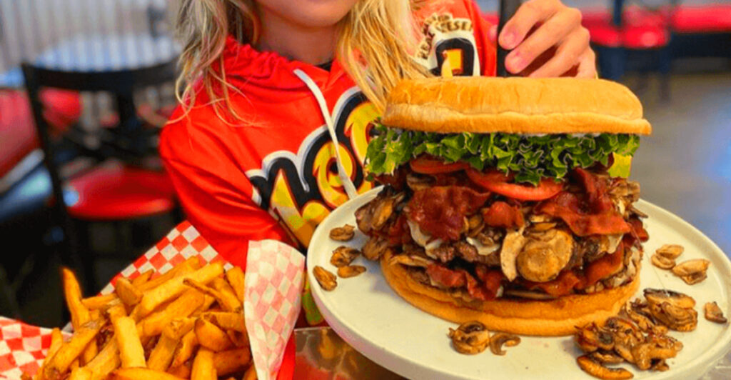 12 Small-Town Diners With Giant, Share-Size Burgers