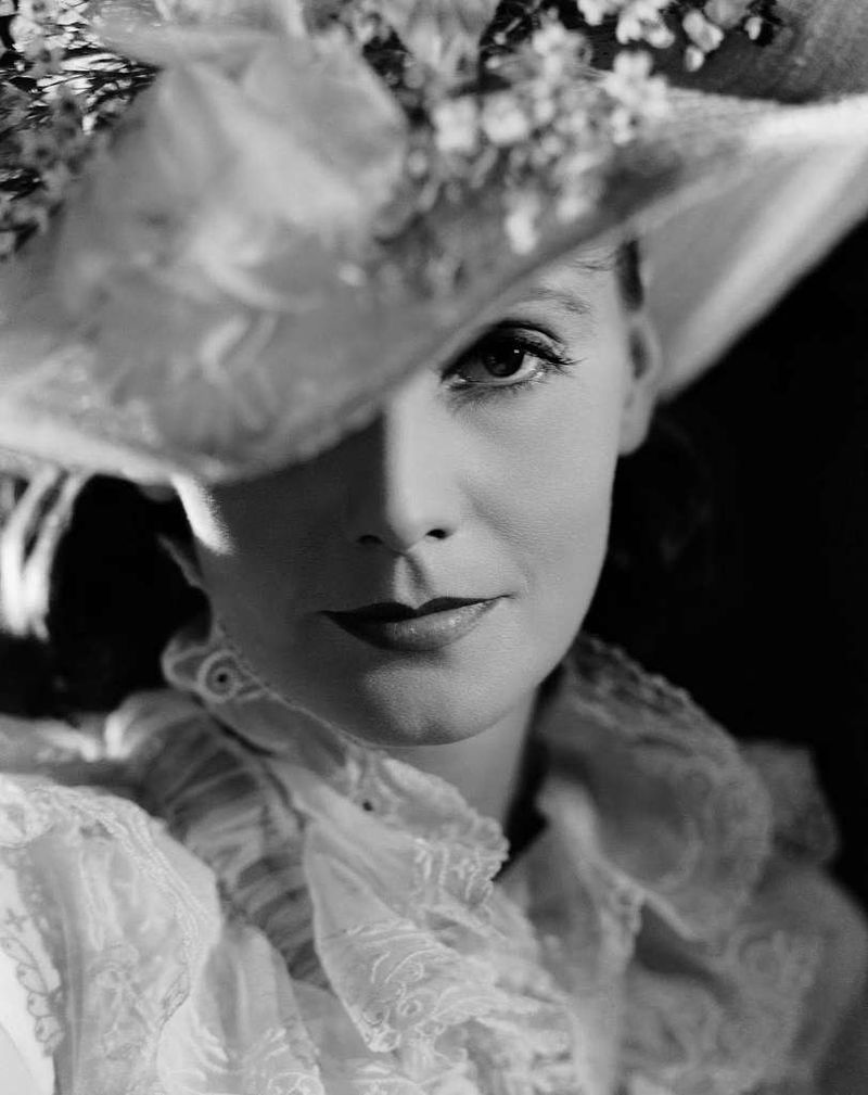Greta Garbo — The ultimate enigma; her cool, sculptural beauty in Anna Karenina and Camille made Garbo mystique a standard.