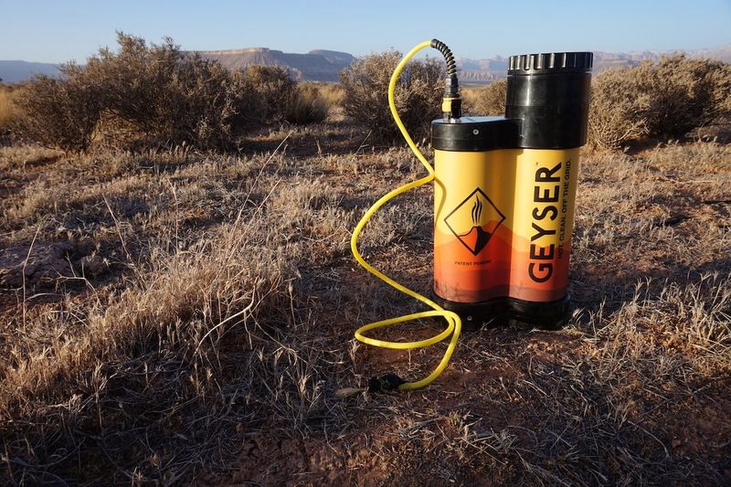 Geyser Systems Portable Shower Heater