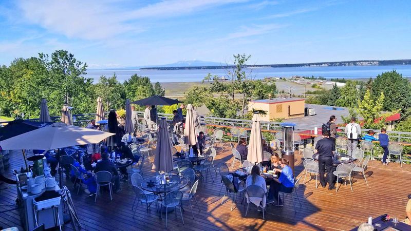 49th State Brewing — Anchorage (Downtown rooftop/patios overlooking Cook Inlet)