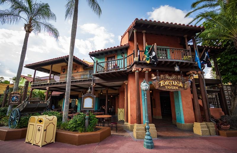 Pirates of the Caribbean → Tortuga Tavern (Magic Kingdom, Adventureland)