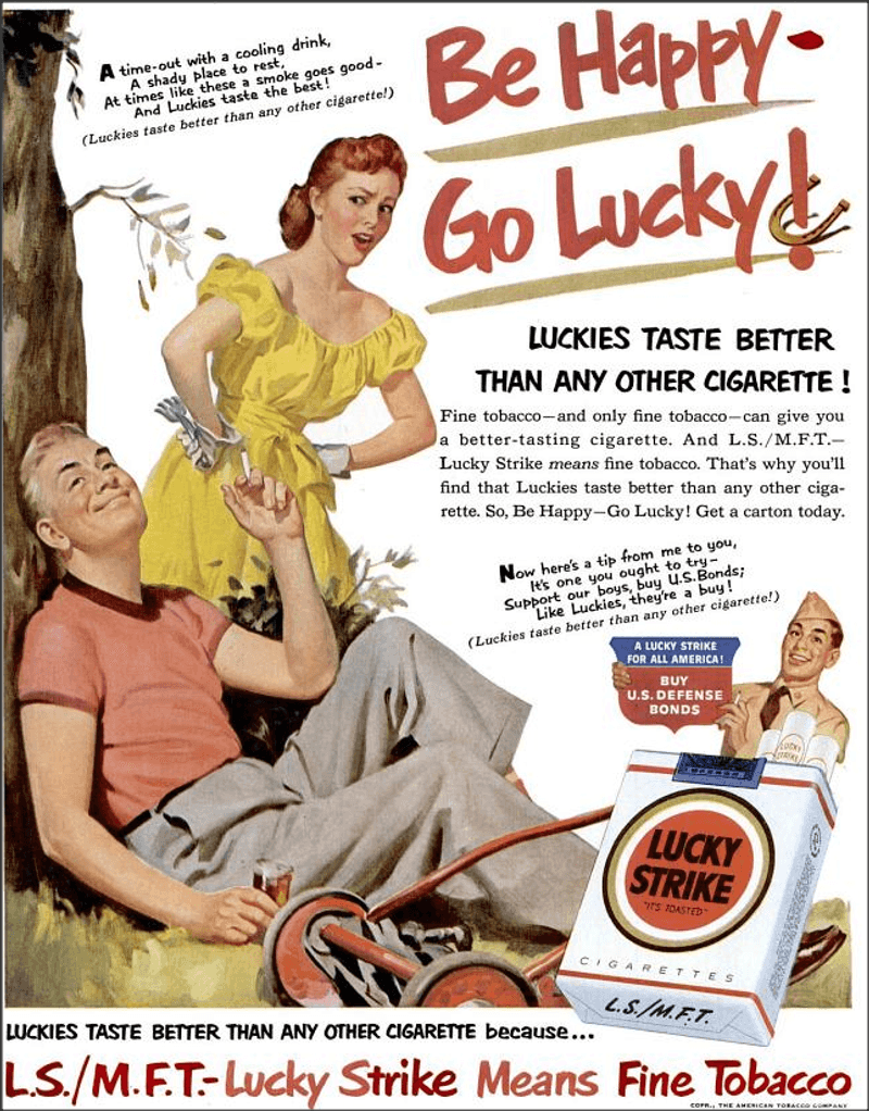 Lucky Strike Cigarettes