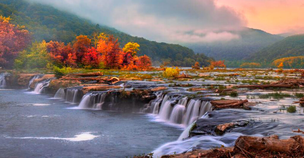 America’s Newest National Park Was Made for Fall and Its Bridge Steals the Show
