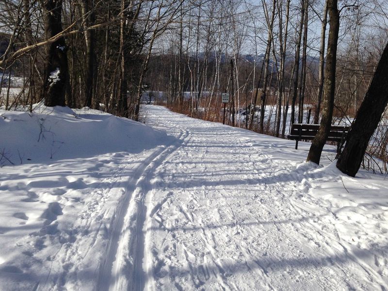 Use the scenic trails even if you're not skiing downhill