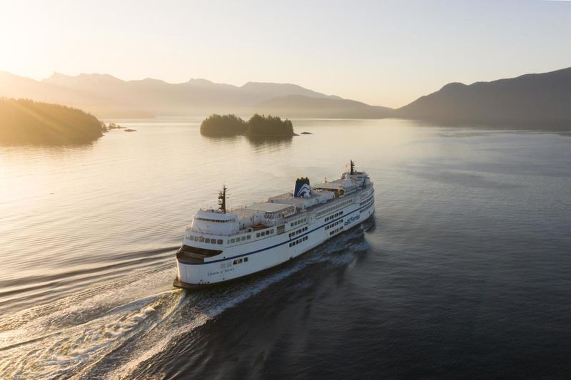 It starts with a scenic 40-minute ferry ride