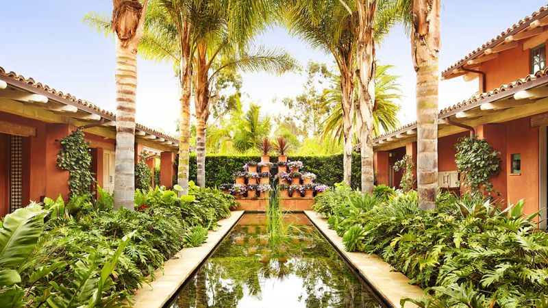Or splurge on Rancho Valencia Spa's garden lounges