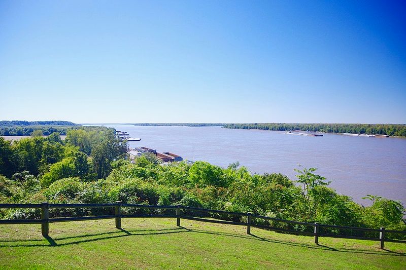 Columbus-Belmont State Park — Civil War bluffs above the Mississippi