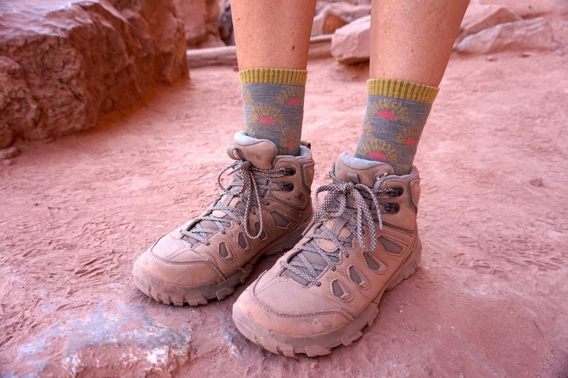 Durable Hiking Boots and Socks