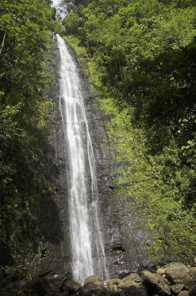 Waterfall Walk Close to Waikīkī