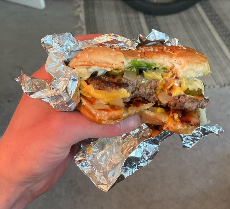Five Guys — Cheeseburger