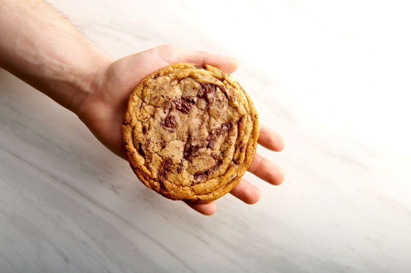 Salted Potato Chip Chunk Cookies