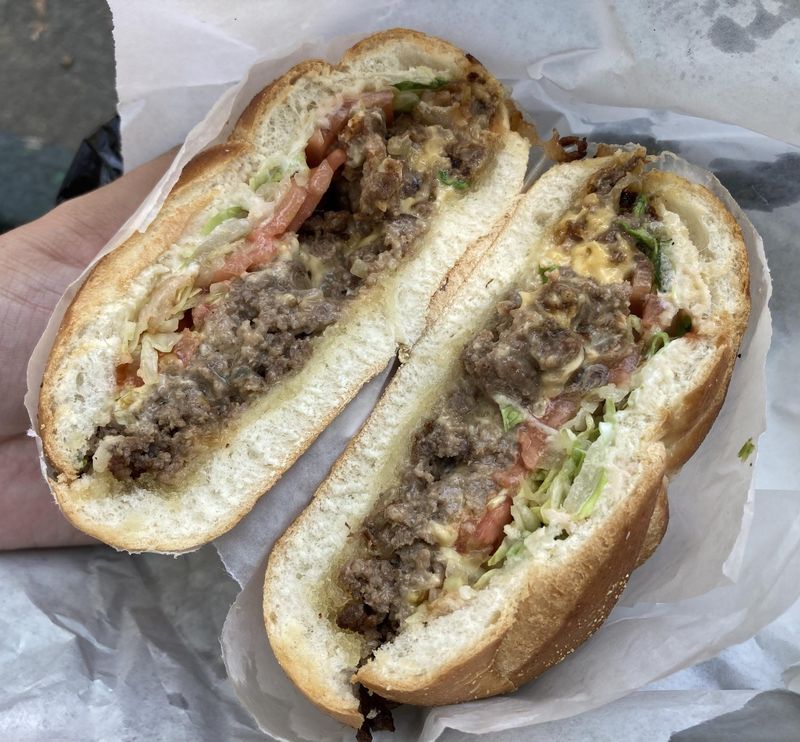 Chopped Cheese — Blue Sky Deli a.k.a. Hajji's (East Harlem)