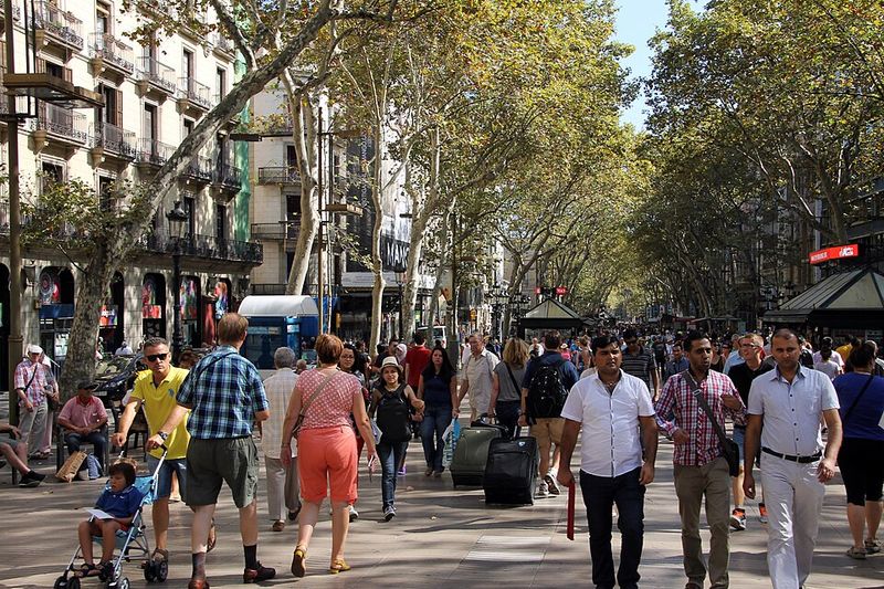La Rambla, Barcelona, Spain