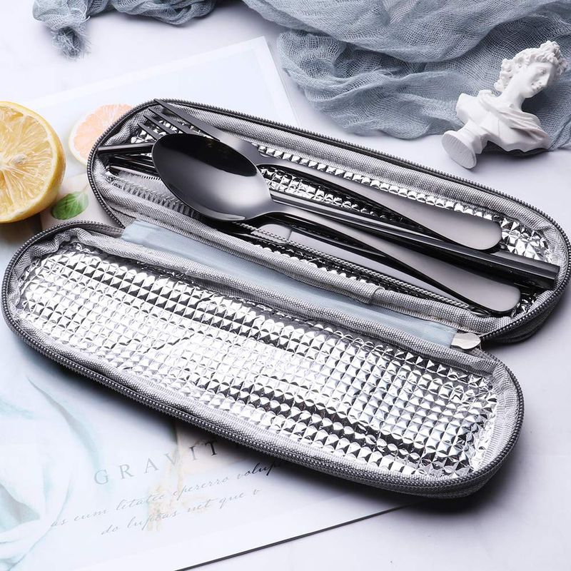 Travel Utensils with Case (Quatish)
