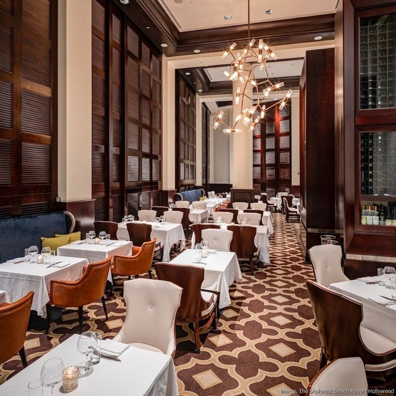 Diplomat Prime (The Diplomat Beach Resort) — Boutique steakhouse; recently refreshed; premium cuts & seafood