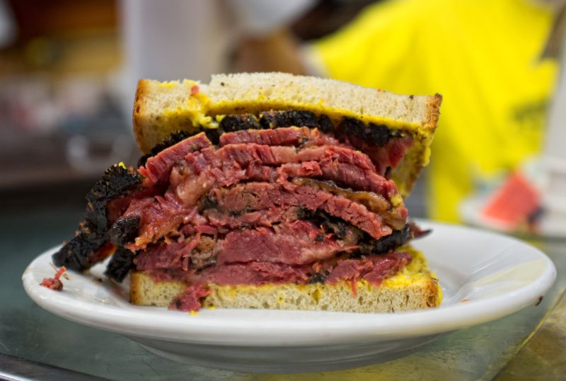 Pastrami on rye at Katz's Delicatessen (New York, NY)