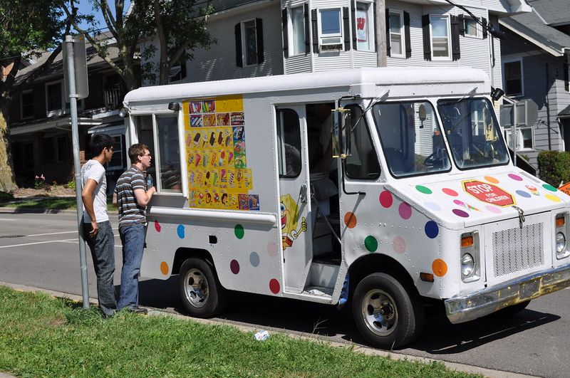 Ice-Cream Trucks in Neighbourhoods