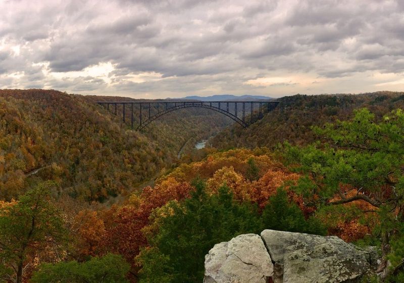 Hike Long Point Trail for a postcard view of the bridge